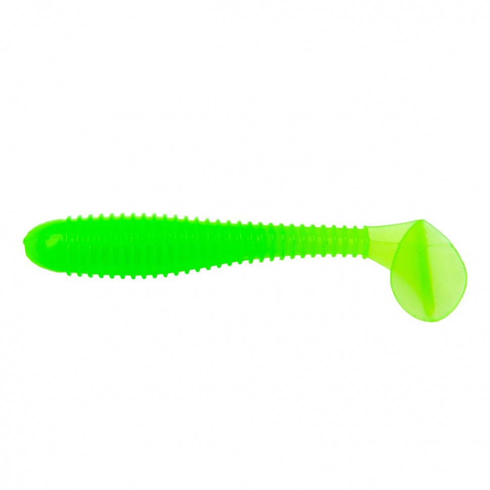 Виброхвост Helios Catcher 2,75"/7 см, цвет Electric green 7 шт HS-1-007 , 